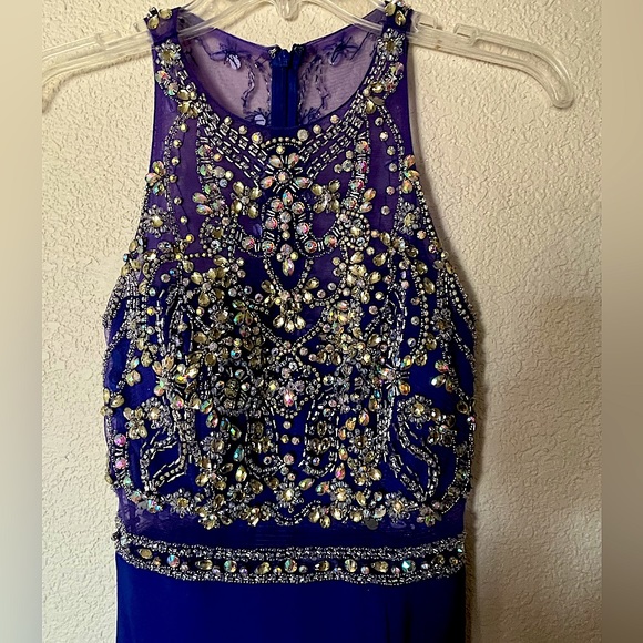 Royal Blue Prom Dress - Picture 1 of 6